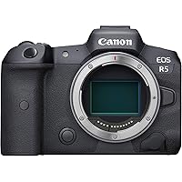 Canon EOS R5 Full-Frame Mirrorless Camera with 8K Video, 45 Megapixel Full-Frame CMOS Sensor, DIGIC X Image Processor…