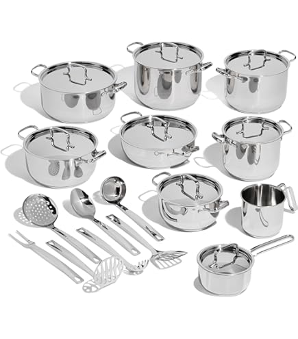 Lagostina SALVASPAZIO サルヴァスパッツィオ 鍋セット 3点