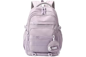 YJMKOI Large capacity Backpack for Teen Girls Aesthetic Student Schoolbag Middle School Girls Backpack