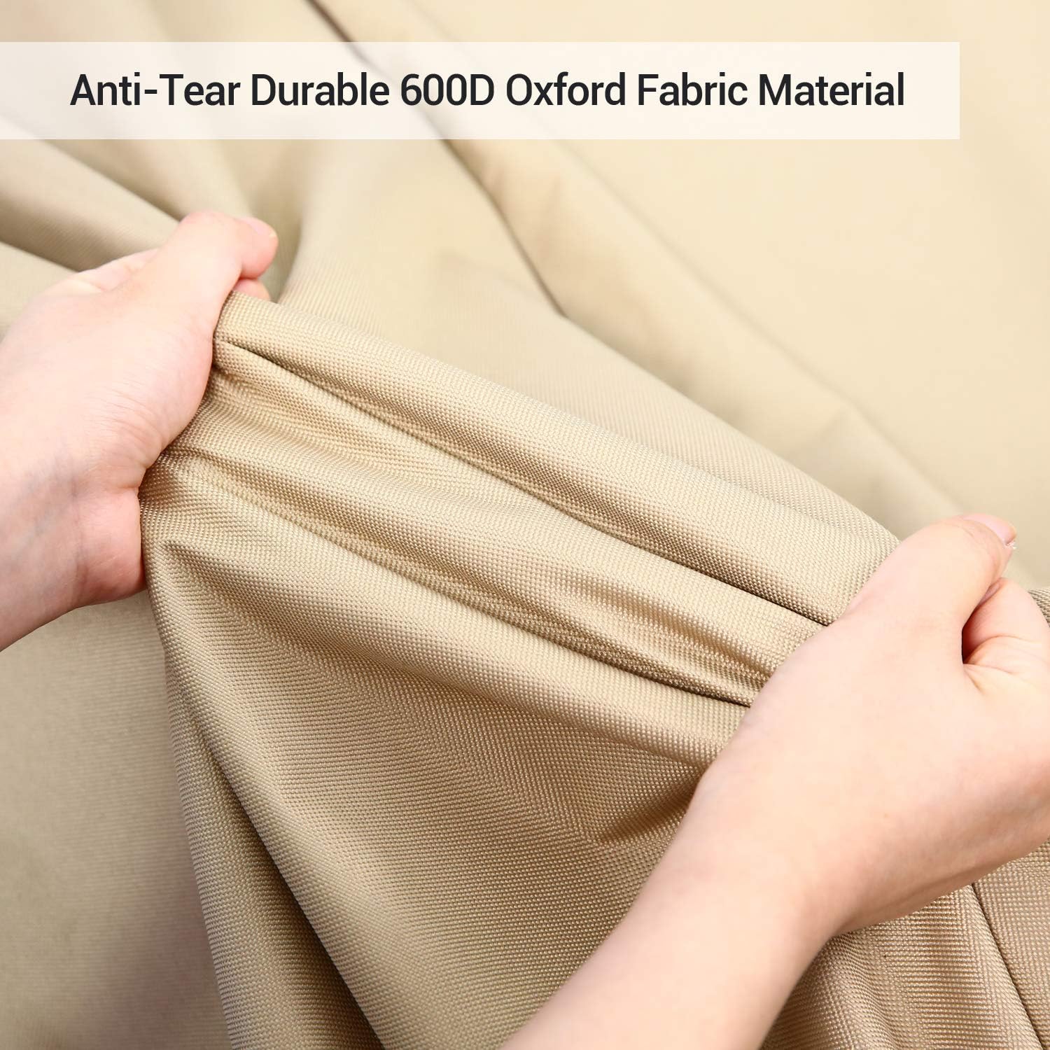 Ohuhu Heavy Duty Patio Furniture Covers, 110'' x 84'' x 28'' 600D Durable Canvas 100% Waterproof, Outdoor Dining Table Chair Set Covers, Sofa, Bench and Loveseat Dust Cover : Garden & Outdoor