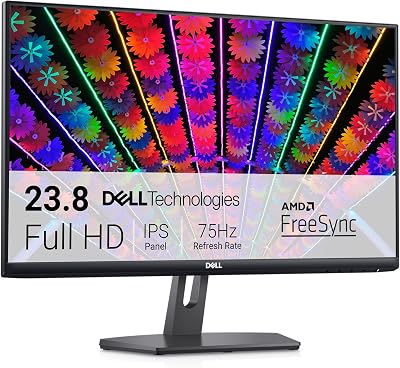 Dell S2421NX 24 Inch Full HD IPS Monitor 75Hz FreeSync 2x HDMI Ultrathin Bezel