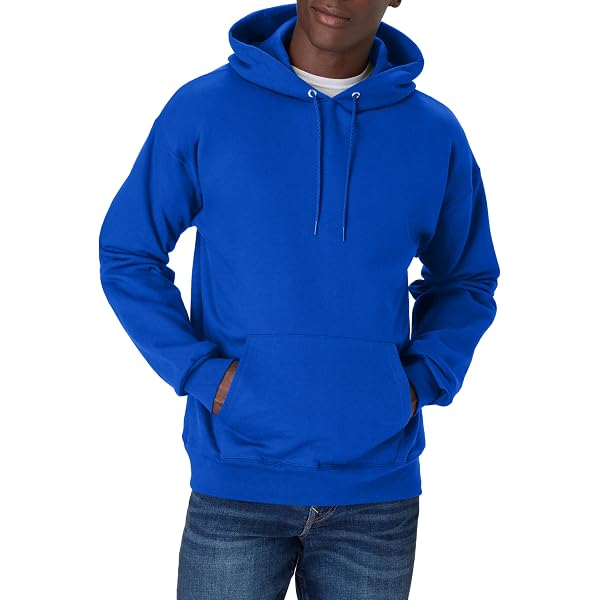 Gildan Men's Heavyweight Blend Hooded Sweatshirt – Pullover Hoodie, Legion Blue, Medium