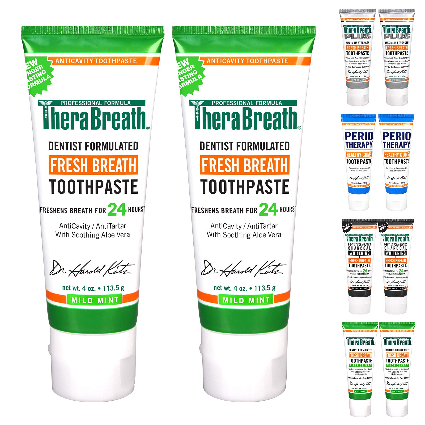Mua TheraBreath 24Hour Fresh Breath Toothpaste 4 oz (Pack of 2) trên
