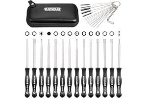 Spurtar 14 PCS Carburetor Adjustment Tool with Carburetor Cleaning Kit for Echo STIHL Poulan Husqvarna Carb Adjusting Tool - 