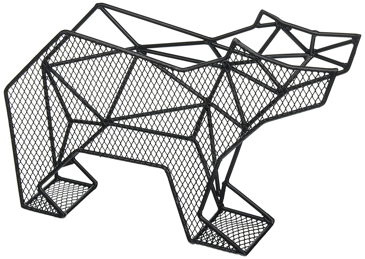 Kikkerland Bear Wall Mount Letter Organizer, 24.9 x 5.1 x 15.5 cm, HH23