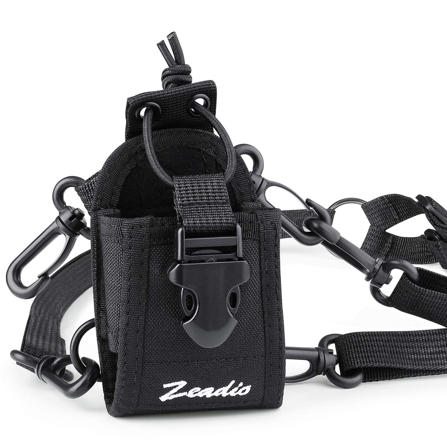Zeadio Multi-function Pouch Case Holder for GPS Phone Two Way Radio (ZNC-B, Pack of 1)