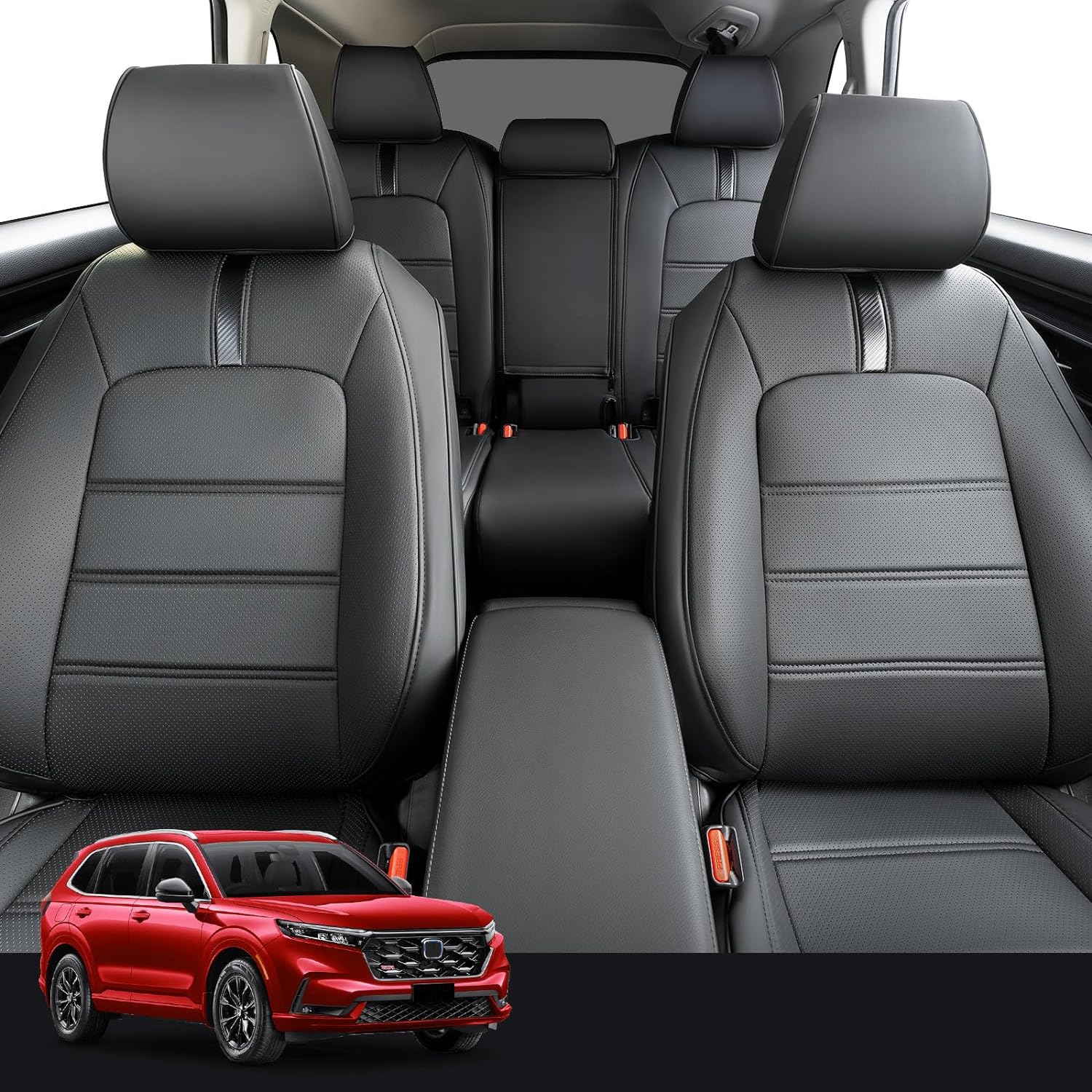 DiffCar® Seat Covers for Honda CRV 2025 2024 2023 (for CR-V Full Set ...