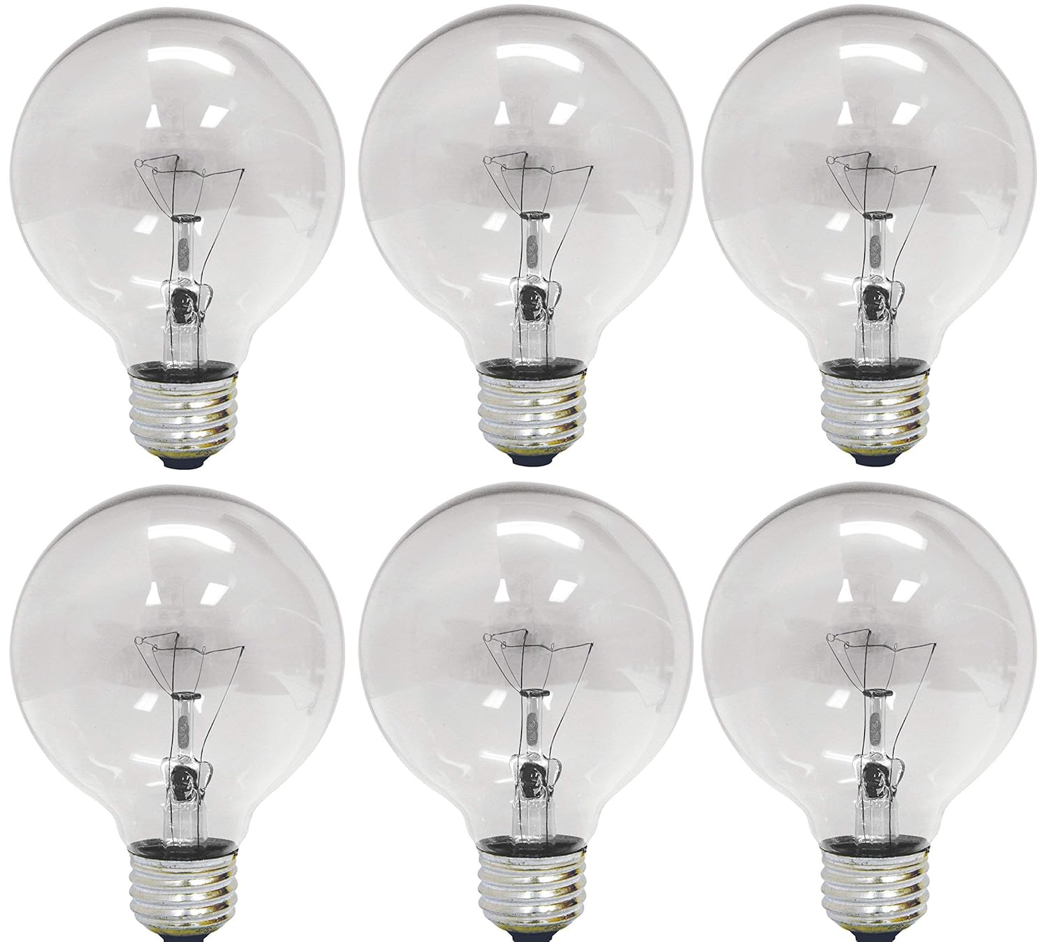 Best Ge Crystal Clear 25 Watt G25