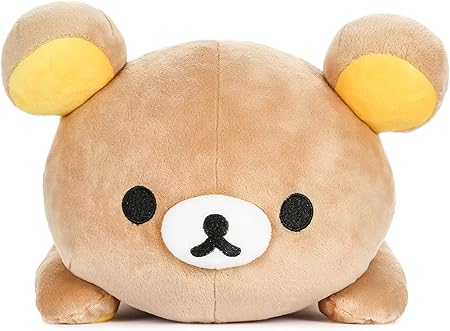 Amazon San X リラックマ 15インチ レイダウンぬいぐるみ 人形 ぬいぐるみ 正規ライセンス品 ぬいぐるみ おもちゃ