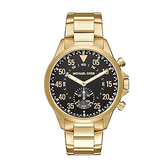michael kors gold smartwatch mens