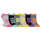 K. Bell women's Fun Food & Drink Low Cut Socks - 6 Pairs - Cool & Cute Novelty Gifts