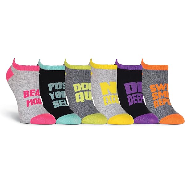 Skicuff 8 Pairs Marathon Running Socks - Inspirational Athletic Crew Socks For Men & Women, One Size - View #11