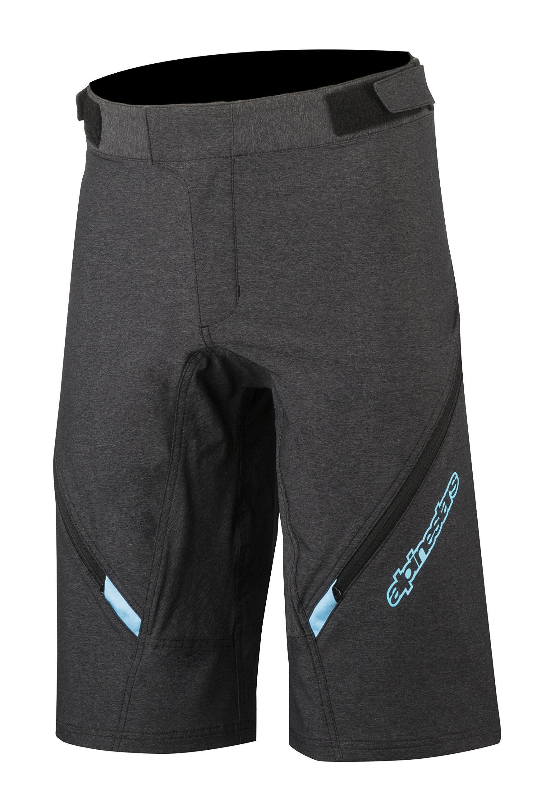 Alpinestars Bunny Hop Shorts - Black/Atoll Blue, 34
