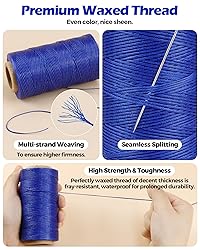 Leather Upholstery Sewing Waxed Thread: PLANTIONAL