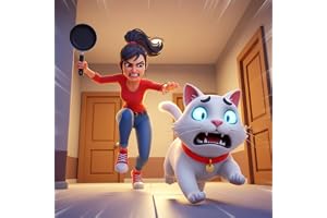 Scary Cat Simulator - Mom Escape House Survival
