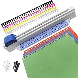 Hand Push Binding Machine,30-Hole Book Binder