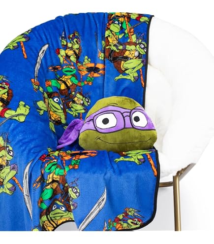 Amazon.com: Teenage Mutant Ninja Turtles TMNT Turtle Power Silky