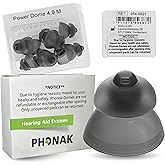 Phonak Power 4.0 Dome Medium (11,5 mm) 10 Kuppeln, Original-OEM-Ersatzteil, Schweizer Ersatz von Sonova, Hörgeräte-Kuppeln fü