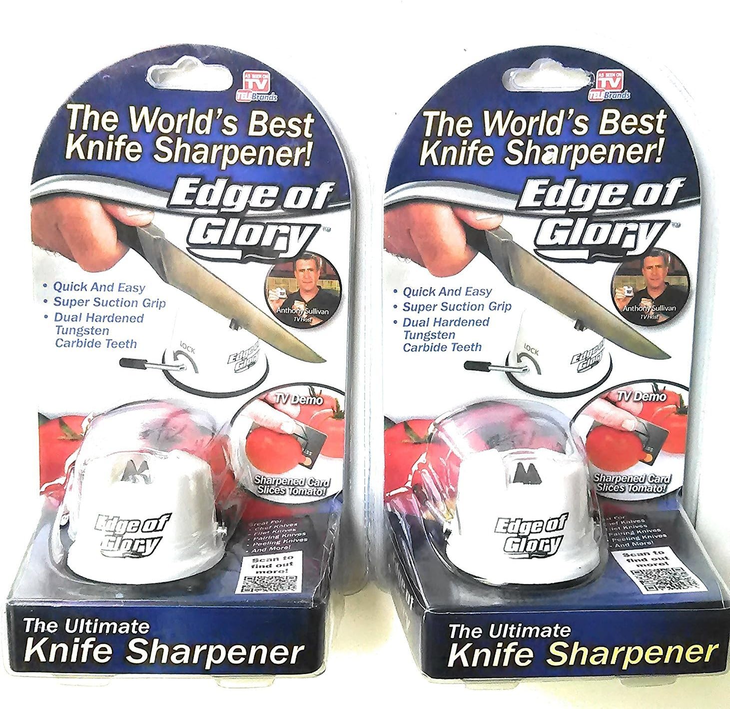 Edge of Glory Knife Sharpener (Multi-Pack of 2)