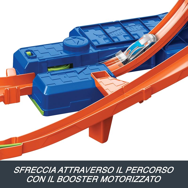 Stunt Pista Scontri Volanti e Auto in metallo in scala 1:64