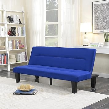 Amazon Com Belleze Convertible Sofa Adjustable Cushion Seat