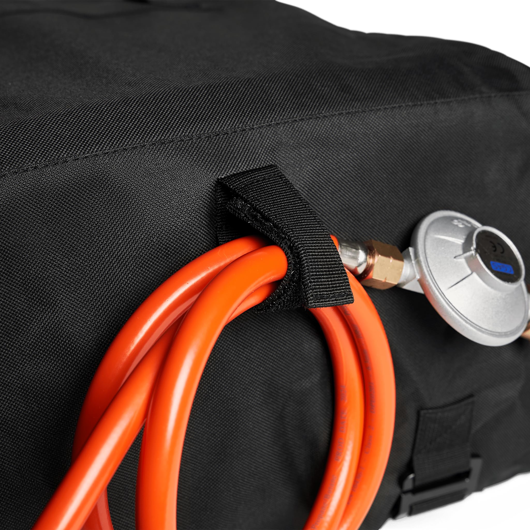 BURNHARD® 2-Brenner Gasgrill WAYNE 4,4 kW – Tragbarer Balkongrill - Tischgasgrill klein mit Aludruckguss Brennkammer inkl. Abdeckhaube - Gusseisen Grillrost 8