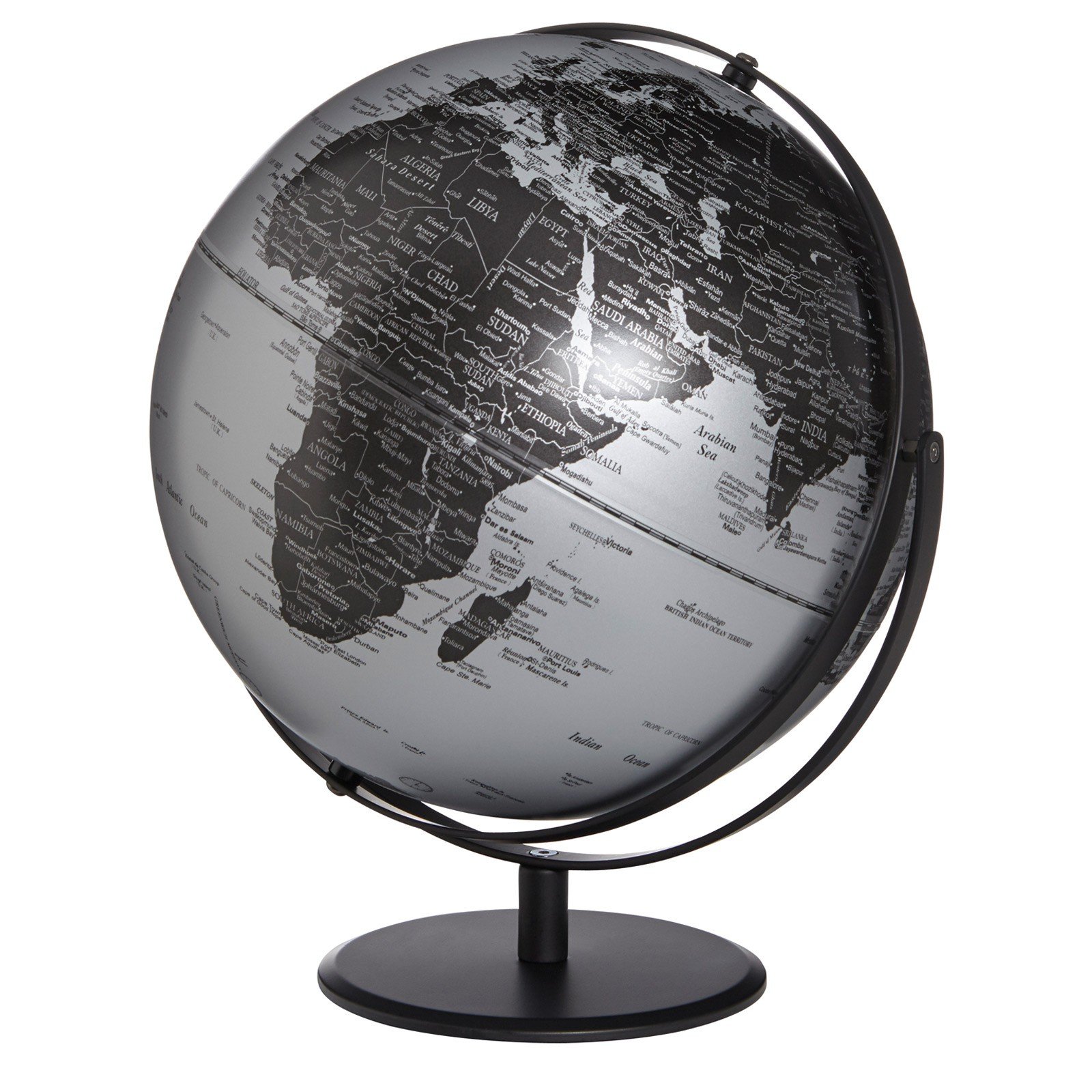 EMFORM Globe 2 Axis Swivel Juri Series Matte Silver