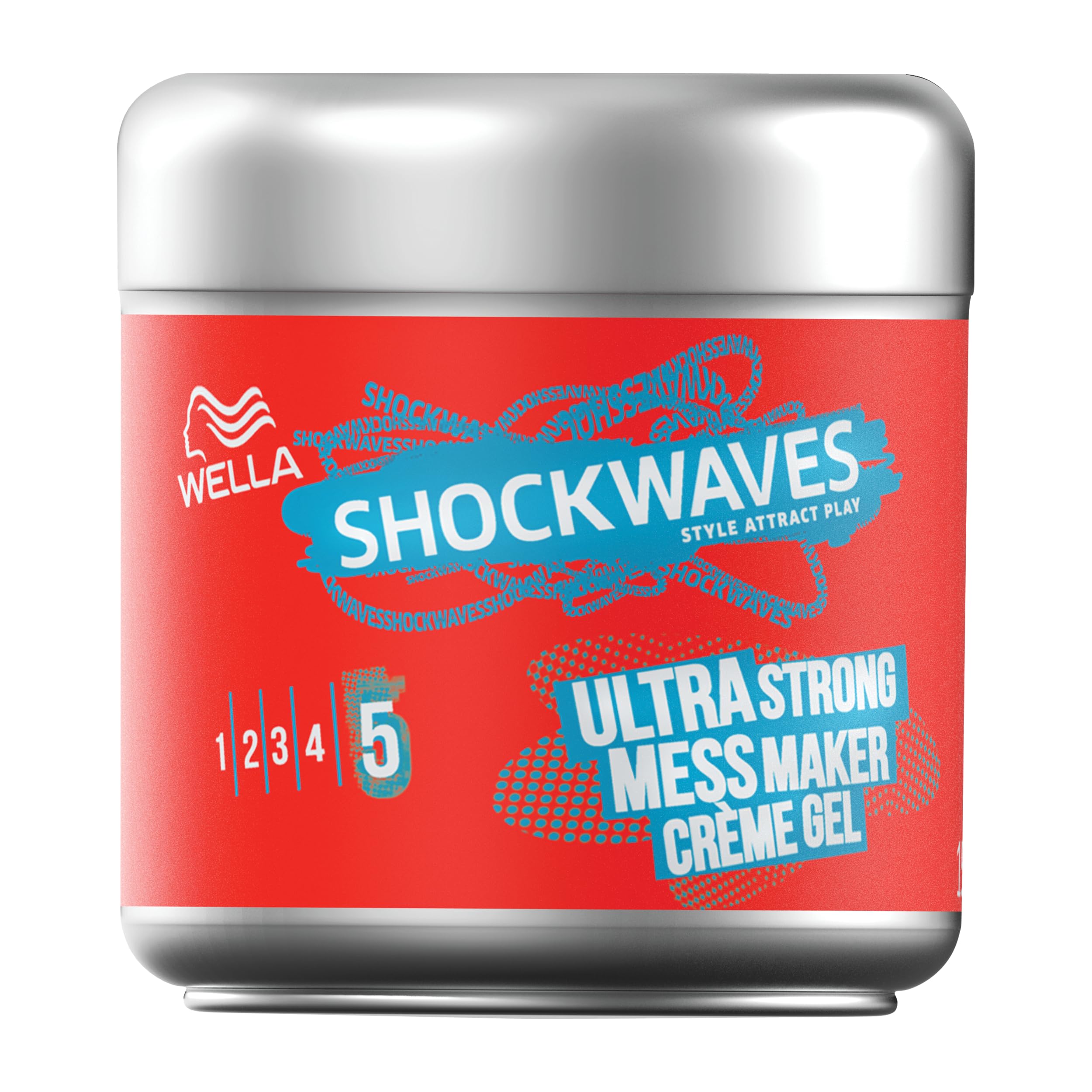 Wella Shockwaves Ultra Strong Mess Maker Crème Gel, 150ml
