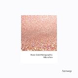 Hemway Glitter Shaker Rose Gold Holographic 130g Microfine Craft Glitter view 2