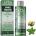 Smile Tantra Oil Pulling with Cardamom & Holy Basil Essential Oils for Oral Health, Healthy Teeth & Gums, Alcohol Free Mouthwash, Teeth Whitening, for Dry Mouth, Bad Breath & Freshens Mouth-8.45 FL
