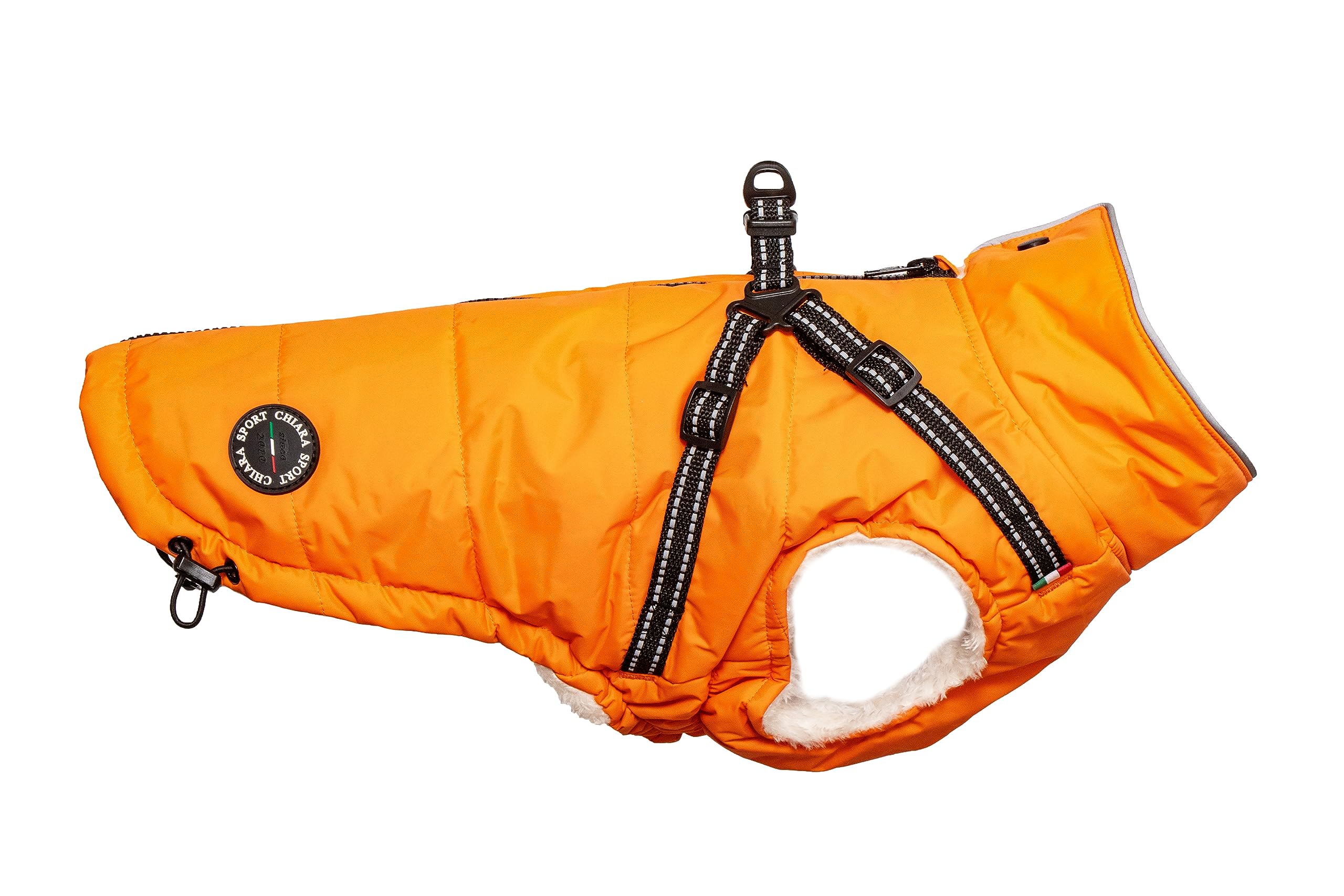 CHIARA Jacket with Harness, Nick, Orange, XL