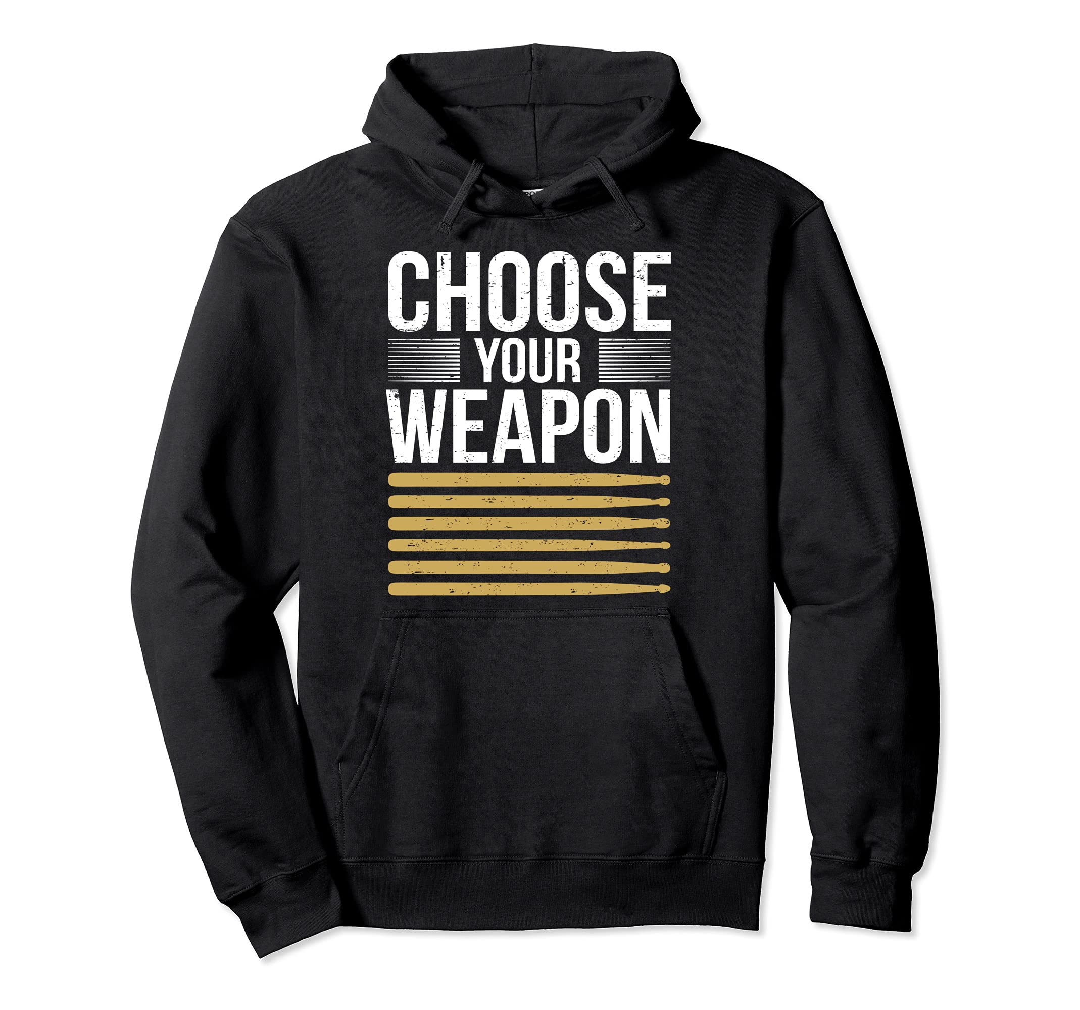 Cool Drummer Drumming Stick Drums Percussion I Choose Pullover Hoodie