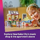 LEGO Friends Music Shop & Apartment 42653 with 3 Mini Dolls & Corgi view 2