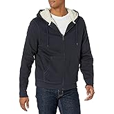 Amazon Essentials Hoodie For Men, Sherpa-Lined Full-Zip Fleece Sweatshirt