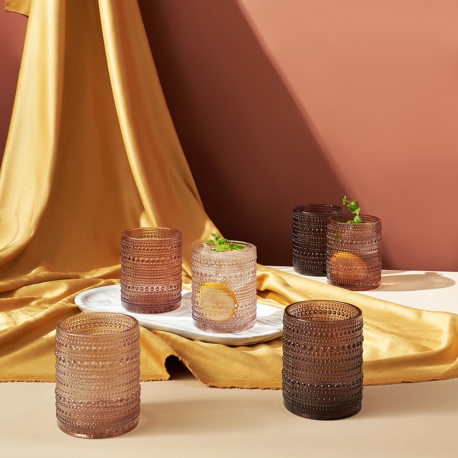 Khen Hobnail Glasses