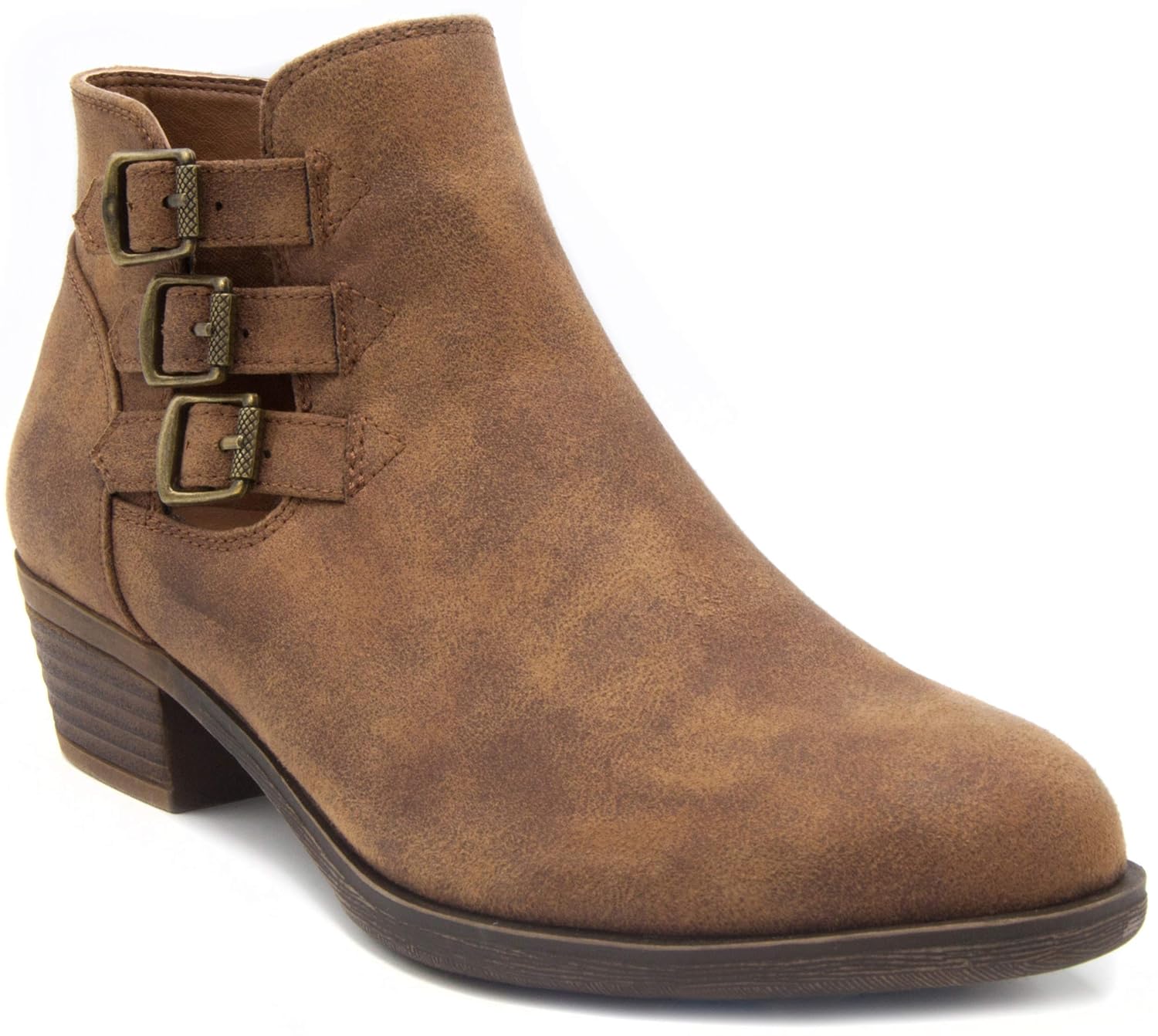 petra open side bootie