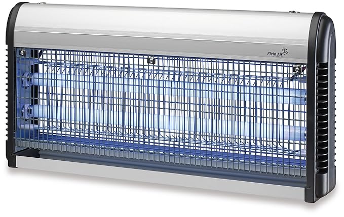 Lampada Insetticida Mosche HACCP - Trappola Luminosa 2x15W Per 200 Mq