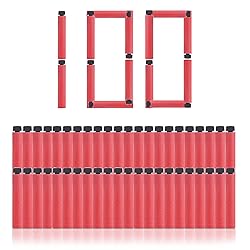 WORKER 100PCS Long Darts for Nerf and Woker Elite