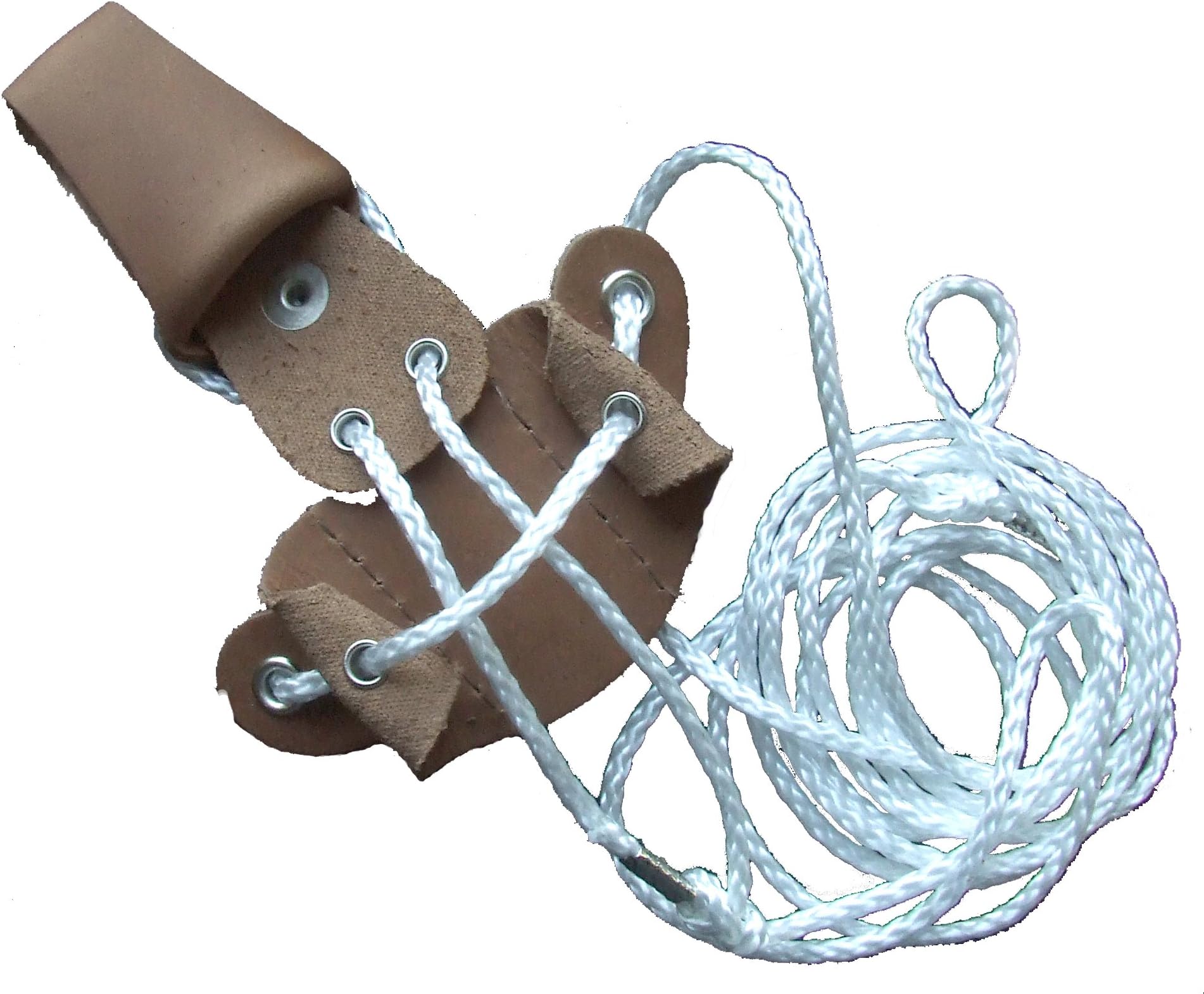 Gompy New Archery Recurve Take Down Bow stringer Limb-Tip Leather BSP-1 Real Leather