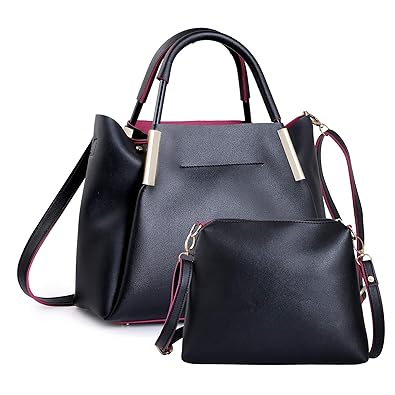 Shining Star Womens Handbag and Shoulder Bag with Sling Bag Combo