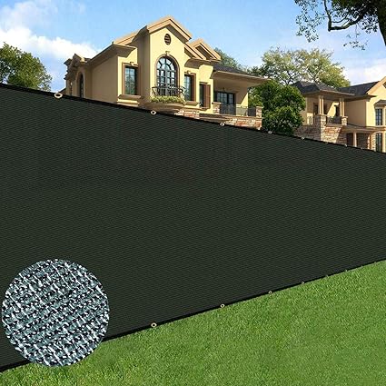 Amazon Com Sunnyglade Pantalla De Privacidad Para Vallas De 6 X 50 Pies De Alta Resistencia Cubierta Parasol De Malla Para Paredes Jardines Patios Y Patios Traseros Jardin Y Exteriores