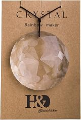 HDCRYSTALGIFTS Hanging Crystal Prisms 75MM Flower of Life Suncatcher view 4