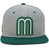 Mexico Snap Back Hat Flag 3D M Flat Bill Mexico Baseball Cotton Cap M New