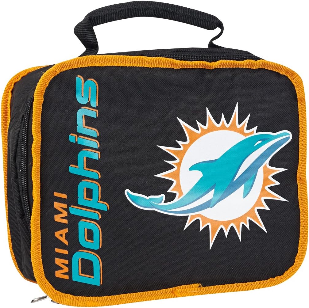 Officially Licensed NFL "Sacked" Lunch Cooler Bag, Multi Color, 10.5" x 8.5" x 4"