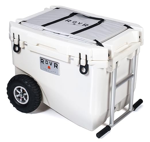Rovr Camping con ruedas Rolling Cooler con ruedas: Amazon.es: Jardín