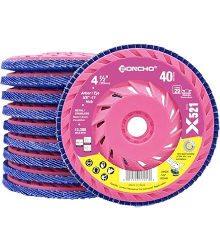 Weiler 804-50805 Big Cat High Density Type 27 Flat Flap Disc