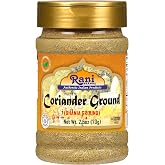 Rani Coriander Ground Powder (Indian Dhania) Spice 2.5oz (70g) PET Jar ~ All Natural | Salt-Free | Vegan | No Colors | Gluten