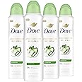 Dove Advanced Care Antiperspirant Deodorant Dry Spray Cool Essentials 4 Count Antiperspirant deodorant for helping your skin barrier repair after shaving With Pro Ceramide Technology 3.8 oz
