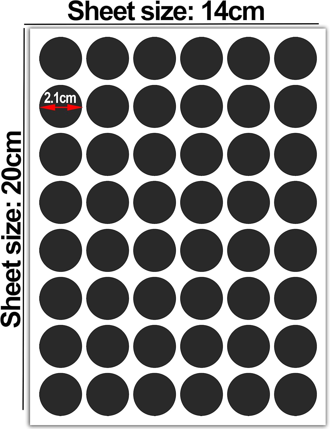 Biomar Labs Black Reflective Stickers Set - Self Adhesive Helmet Bike Car Decals, Waterproof and UV Resistant (48 Pieces D 62) - Image 4