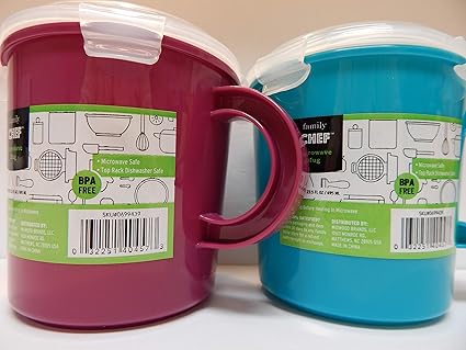 Amazon.com: Family Chef - Juego de tazas de sopa para ...